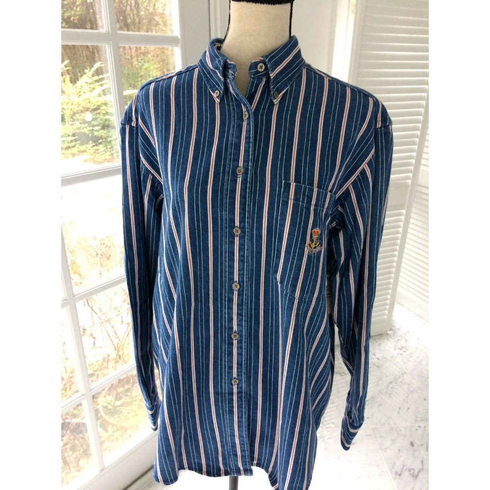 Ruff Hewn Women's Top, Sz. L 100% Cotton